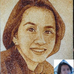 Tranh Gao Chan Dung Tu Nhien